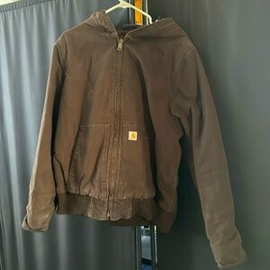 XL Carhart thick jacket with hoodie